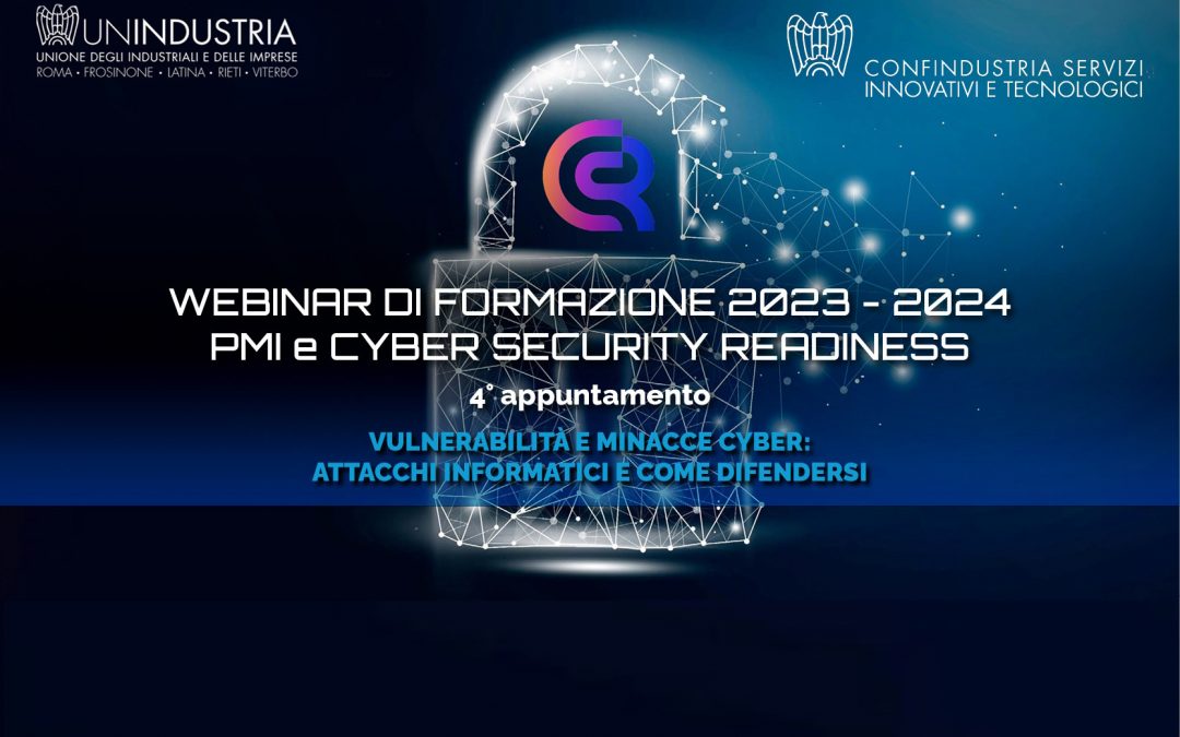 PMI e Cyber Security Readiness – Webinar 2023-2024 – Vulnerabilità e Minacce Cyber